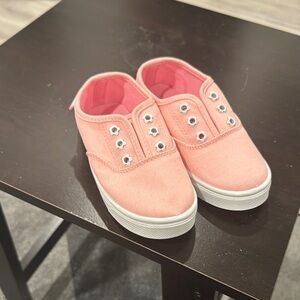 Kids Pink Slip-On Shoes